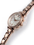 Buy Shop Michael Kors Sofie Chronograph Mother of Pearl White Dial Rose Gold Steel Strap Watch For Women - MK6576 USA Online