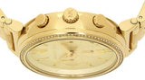 Buy Shop Michael Kors Sofie Chronograph Quartz Gold Dial Gold Steel Strap Watch For Women - MK6559 USA Online