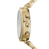 Buy Shop Michael Kors Sofie Chronograph Quartz Gold Dial Gold Steel Strap Watch For Women - MK6559 USA Online