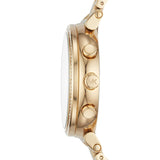 Buy Shop Michael Kors Sofie Chronograph Quartz Gold Dial Gold Steel Strap Watch For Women - MK6559 USA Online