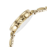 Buy Shop Michael Kors Sofie Chronograph Quartz Gold Dial Gold Steel Strap Watch For Women - MK6559 USA Online