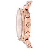 Buy Shop Michael Kors Sofie Chronograph Rose Gold Dial Rose Gold Steel Strap Watch For Women - MK6560 USA Online