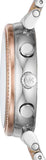 Buy Shop Michael Kors Sofie Chronograph White Dial Two Tone Steel Strap Watch For Women - MK6688 USA Online
