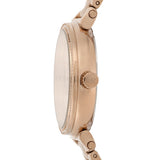 Buy Shop Michael Kors Sofie Quartz Crystals Crystals Rose Gold Dial Rose Gold Steel Strap Watch For Women - MK4336 USA Online