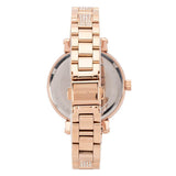 Buy Shop Michael Kors Sofie Quartz Rose Gold Dial Rose Gold Steel Strap Watch For Women - MK3882 USA Online