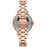 Buy Shop Michael Kors Sofie Quartz Rose Gold Dial Rose Gold Steel Strap Watch For Women - MK4354 USA Online