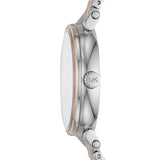Buy Shop Michael Kors Sofie Quartz Rose Gold Dial Two Tone Steel Strap Watch For Women - MK3972 USA Online