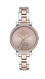 Buy Shop Michael Kors Sofie Quartz Rose Gold Dial Two Tone Steel Strap Watch For Women - MK3972 USA Online