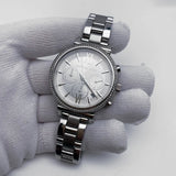 Buy Shop Michael Kors Sofie Quartz Silver Dial Silver Steel Strap Watch For Women - MK6575 USA Online