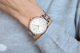 Buy Shop Michael Kors Sophie Chronograph Silver Dial Two Tone Steel Strap Watch For Women - MK3880 USA Online