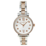 Buy Shop Michael Kors Sophie Chronograph Silver Dial Two Tone Steel Strap Watch For Women - MK3880 USA Online