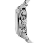 Buy Shop Michael Kors Stop Hunger Chronograph Blue Dial Silver Steel Strap Watch for Men - MK8314 USA Online