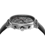 Buy Shop Michael Kors Sullivan Chronograph Black Dial Black Leather Strap Watch For Men - MK8997 USA Online