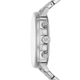 Buy Shop Michael Kors Sullivan Quartz White Dial Silver Steel Strap Watch For Men - MK8968 USA Online