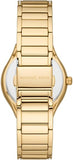 Buy Shop Michael Kors Sylvia Mother Of Pearl Dial Gold Steel Strap Watch For Women - MK4655 USA Online