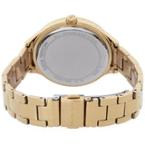 Buy Shop Michael Kors Sylvia Mother Of Pearl Dial Gold Steel Strap Watch For Women - MK4655 USA Online