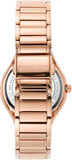 Buy Shop Michael Kors Sylvia Mother Of Pearl Dial Rose Gold Steel Strap Watch for Women - MK4656 USA Online