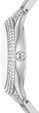 Buy Shop Michael Kors Sylvia Mother of Pearl Dial Silver Steel Strap Watch For Women - MK4657 USA Online