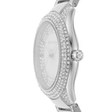 Buy Shop Michael Kors Sylvia Mother of Pearl Dial Silver Steel Strap Watch For Women - MK4657 USA Online