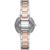 Buy Shop Michael Kors Taryn Quartz White Dial Two Tone Steel Strap Watch For Women - MK4461 USA Online