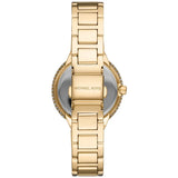 Buy Shop Michael Kors Taryn Quartz Gold Dial Gold Steel Strap Watch For Women - MK4459 USA Online