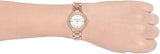 Buy Shop Michael Kors Taryn Quartz White Dial Rose Gold Steel Strap Watch For Women - MK4460 USA Online