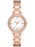 Buy Shop Michael Kors Taryn Quartz White Dial Rose Gold Steel Strap Watch For Women - MK4460 USA Online
