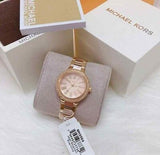 Buy Shop Michael Kors Taryn Rose Gold Dial Two Tone Steel Strap Watch For Women - MK6564 USA Online