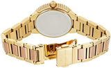 Buy Shop Michael Kors Taryn Rose Gold Dial Two Tone Steel Strap Watch For Women - MK6564 USA Online