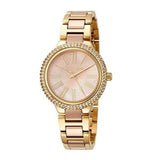 Buy Shop Michael Kors Taryn Rose Gold Dial Two Tone Steel Strap Watch For Women - MK6564 USA Online