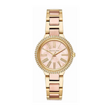 Buy Shop Michael Kors Taryn Rose Gold Dial Two Tone Steel Strap Watch For Women - MK6564 USA Online