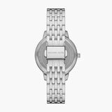 Buy Shop Michael Kors Melissa Quartz Silver Dial Silver Steel Strap Watch for Women - MK1055 USA Online