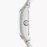 Buy Shop Michael Kors Three-Hand White Dial Two Tone Steel Strap Watch for Women - MKO1035 USA Online