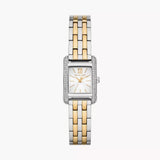 Buy Shop Michael Kors Three-Hand White Dial Two Tone Steel Strap Watch for Women - MKO1035 USA Online