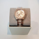 Buy Shop Michael Kors Tibby Chronograph Crystals Rose Gold Dial Rose Gold Steel Strap Watch For Women - MK6826 USA Online