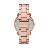 Buy Shop Michael Kors Tibby Chronograph Crystals Rose Gold Dial Rose Gold Steel Strap Watch For Women - MK6826 USA Online