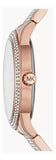 Buy Shop Michael Kors Tibby Chronograph Crystals Rose Gold Dial Rose Gold Steel Strap Watch For Women - MK6826 USA Online