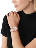 Buy Shop Michael Kors Tibby Chronograph Gold Dial Gold Steel Strap Watch For Women - MK6927 USA Online