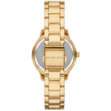 Buy Shop Michael Kors Tibby Multifunction Analog Black Dial Gold Steel Strap Watch for Women - MK4684 USA Online