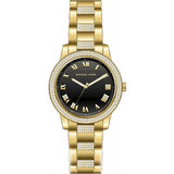 Buy Shop Michael Kors Tibby Multifunction Analog Black Dial Gold Steel Strap Watch for Women - MK4684 USA Online