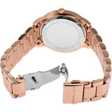 Buy Shop Michael Kors Tibby Multifunction Crystals Maroon Dial Rose Gold Steel Strap Watch for Women - MK4685 USA Online
