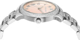 Buy Shop Michael Kors Tibby Multifunction Crystals Pink Dial Silver Steel Strap Watch for Women - MK4686 USA Online