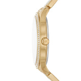 Buy Shop Michael Kors Tibby Multifunction Gold Dial Gold Steel Strap Watch For Women - MK7292 USA Online