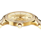 Buy Shop Michael Kors Tibby Multifunction Gold Dial Gold Steel Strap Watch For Women - MK7292 USA Online