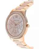 Buy Shop Michael Kors Tibby Multifunction Rose Gold Dial Rose Gold Steel Strap Watch For Women - MK6928 USA Online