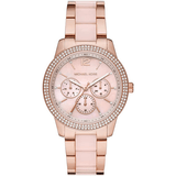 Buy Shop Michael Kors Tibby Multifunction Rose Gold Dial Rose Gold Steel Strap Watch For Women - MK6928 USA Online
