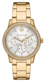 Buy Shop Michael Kors Tibby Multifunction White Dial Gold Steel Strap Watch for Women - MK6969 USA Online