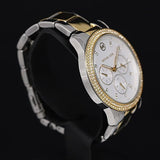 Buy Shop Michael Kors Tibby Multifunction White Dial Two Tone Steel Strap Watch For Women - MK6825 USA Online