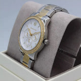 Buy Shop Michael Kors Tibby Multifunction White Dial Two Tone Steel Strap Watch For Women - MK6825 USA Online