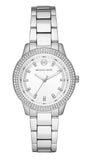 Buy Shop Michael Kors Tibby Quartz White Dial Silver Steel Strap Watch for Women - MK1059 USA Online